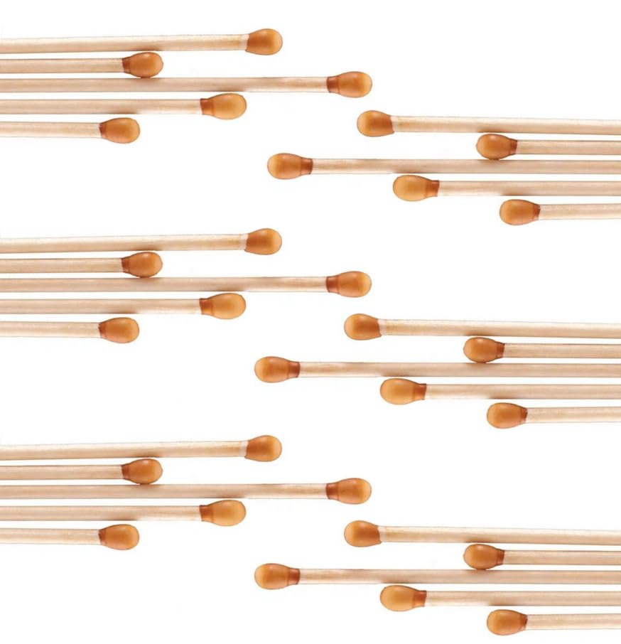 Silver Nitrate Caustic Wooden Sticks 6" Long Applicator Individual Use Sticks (30)