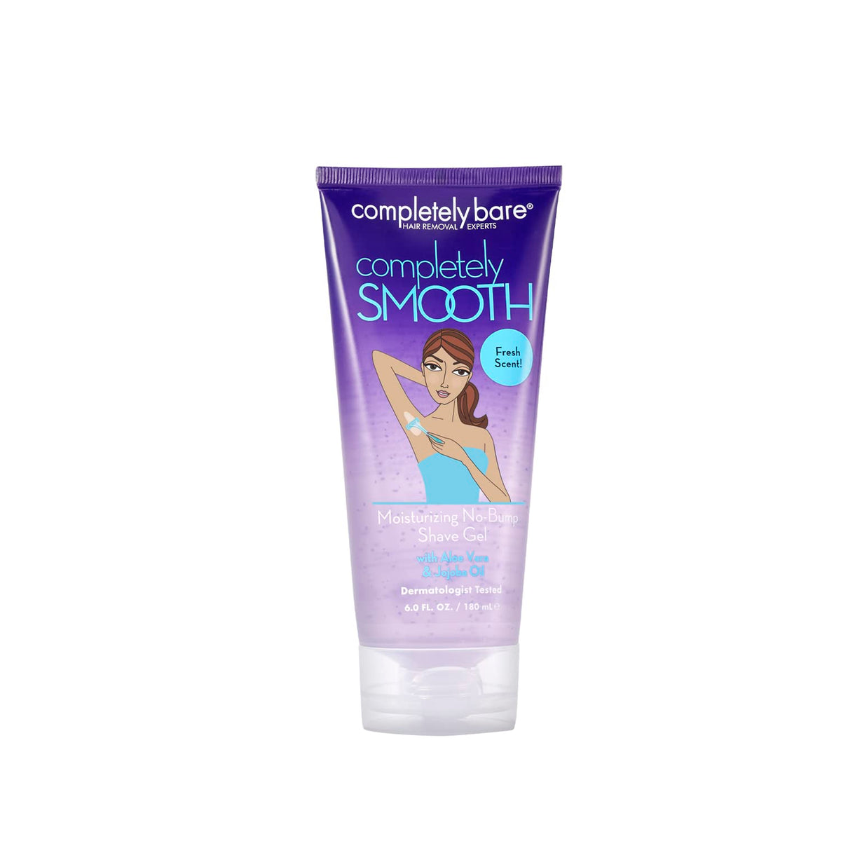 completely bare completely SMOOTH Moisturizing No-Bump Shave Gel - Hydrating Aloe 