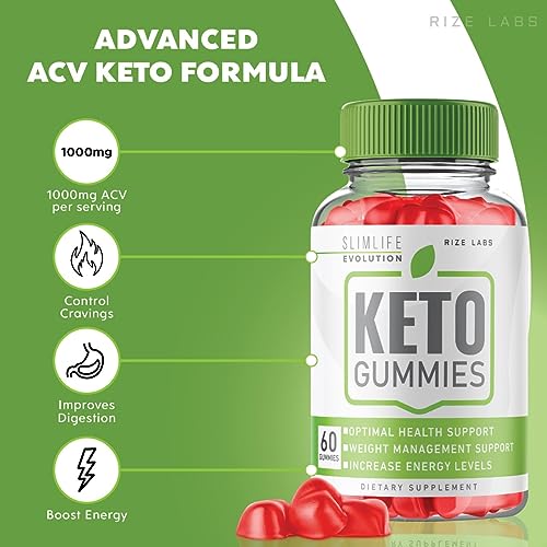 (3 Pack) SlimLife Keto Gummies, SlimLife Evolution Keto Gummies for Advanced Weight