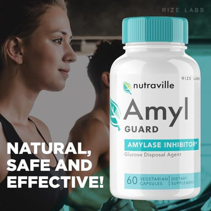 rize labs Nutraville Amyl Guard Dietary Supplement, Nutraville Amyl Guard Weight Loss Pills