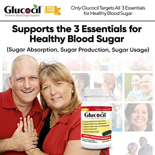 Glucocil – Premium Blood Sugar Support - Over 2 Million Bottles Sold