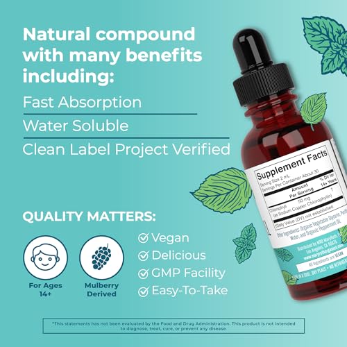 MaryRuth Organics Chlorophyll Liquid Drops, Clean Label Project Certified, Vegan