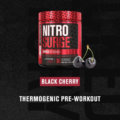 Jacked Factory NITROSURGE Shred Pre Workout Supplement - Energy