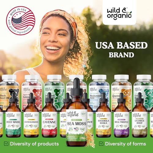 Sea Moss - Organic Sea Moss Liquid Drops - Irish Sea Moss Supplement - Seamoss