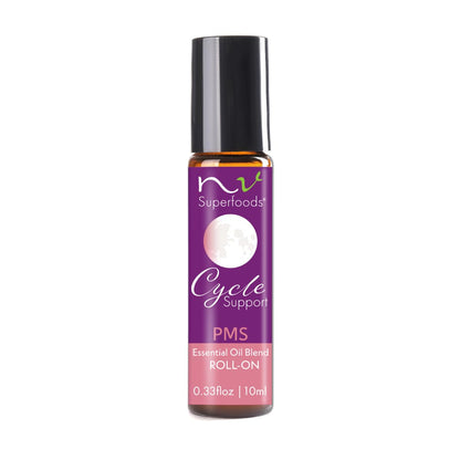 NV Superfoods Cycle Support - Essential Oil Roll-On - 10 ml – 100% Pure Therapeutic Grade