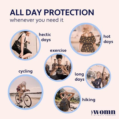 womn Intimate Comfort DRY & FRESH LIQUID POWDER – talc-free liquid body powder against moisture