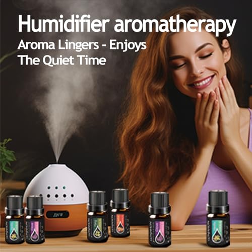 KMSCO Essential Oils Set -Top 16(0.33Fl Oz) Organic Plant Natural Fragrance Scents Blends Oil