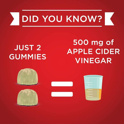 MaryRuth's Apple Cider Vinegar Gummies | ACV Gummies for Immune Support | Vegan