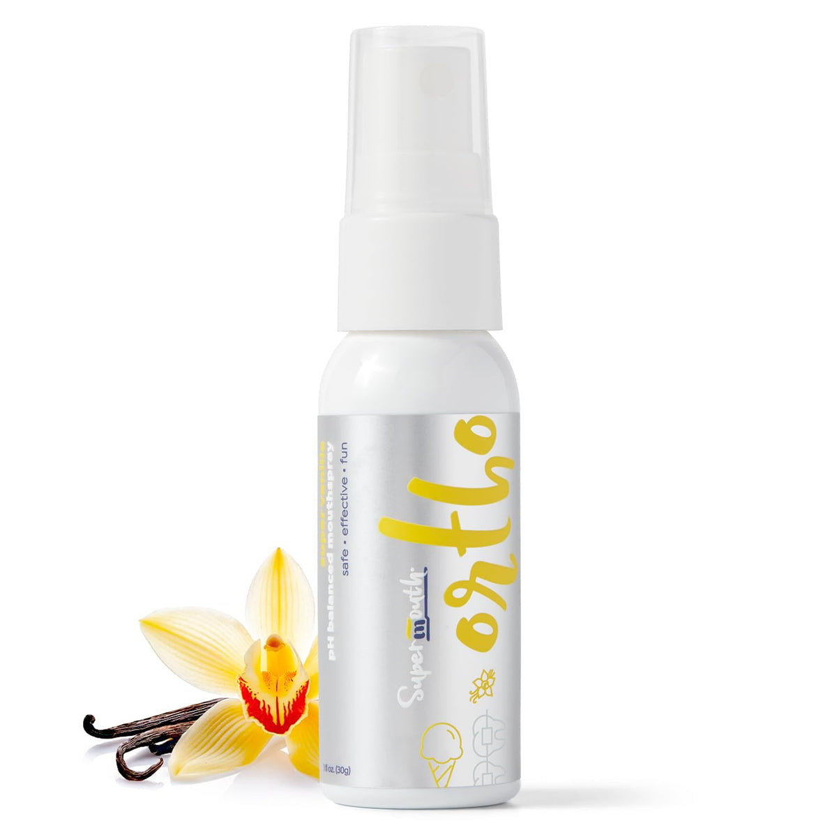SuperMouth Ortho Mouth Spray for Braces & Aligners, Mint