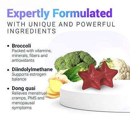 2nd Harmony DIM 300, DIM Supplement with Dong Quai, Aids with Menopause Relief and Hormone