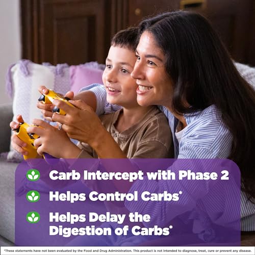 Natrol Carb Intercept with Phase 2 Starch Neutralizer, 60 Capsules