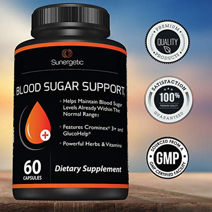 Premium Blood Sugar Support Supplement–Supports Healthy Blood Sugar Levels Already