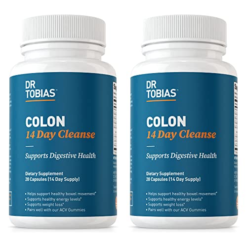 Dr. Tobias Colon 14 Day Cleanse, Advanced Gut Cleanse Detox (1-2 Daily)