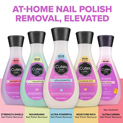 Nail Polish Remover by Cutex, Nourishing Nail Care, Leaves Nails Looking Healthy