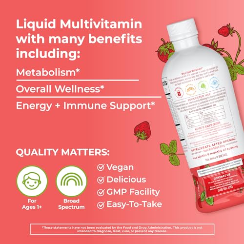 Multivitamin Multimineral for Women Men & Kids by MaryRuth's | No Added Sugar