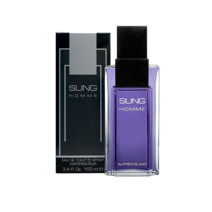Alfred Sung Homme Eau de Toilette for Men, 3.4 fl oz