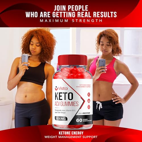 Rillvo (2 Pack) Vista Keto ACV Gummies - Official - Keto Vista ACV Advanced Formula