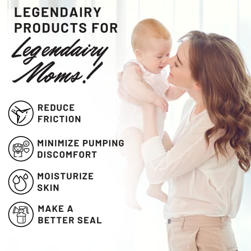 Legendairy Milk Pumping Spray 4 oz., Helps Sore Nipples & Clogged Ducts, Organic