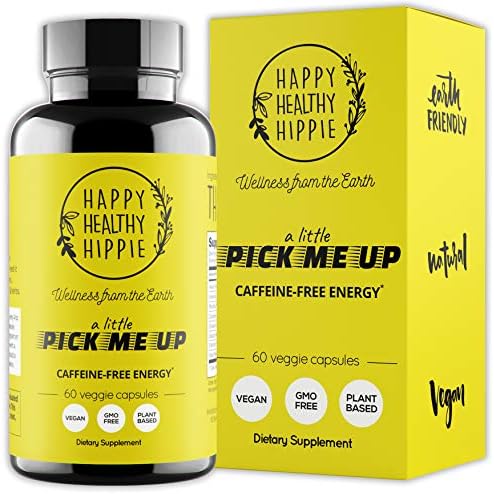 Happy Healthy Hippie PeriPeace Supplements for Women & A Little Pick Me Up Natural Energy Pills