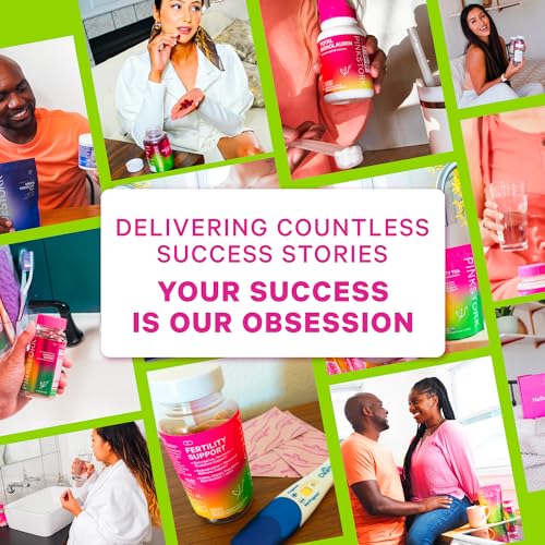 Pink Stork Fertility Gummies for Women - Support Conception for Her and Hormone