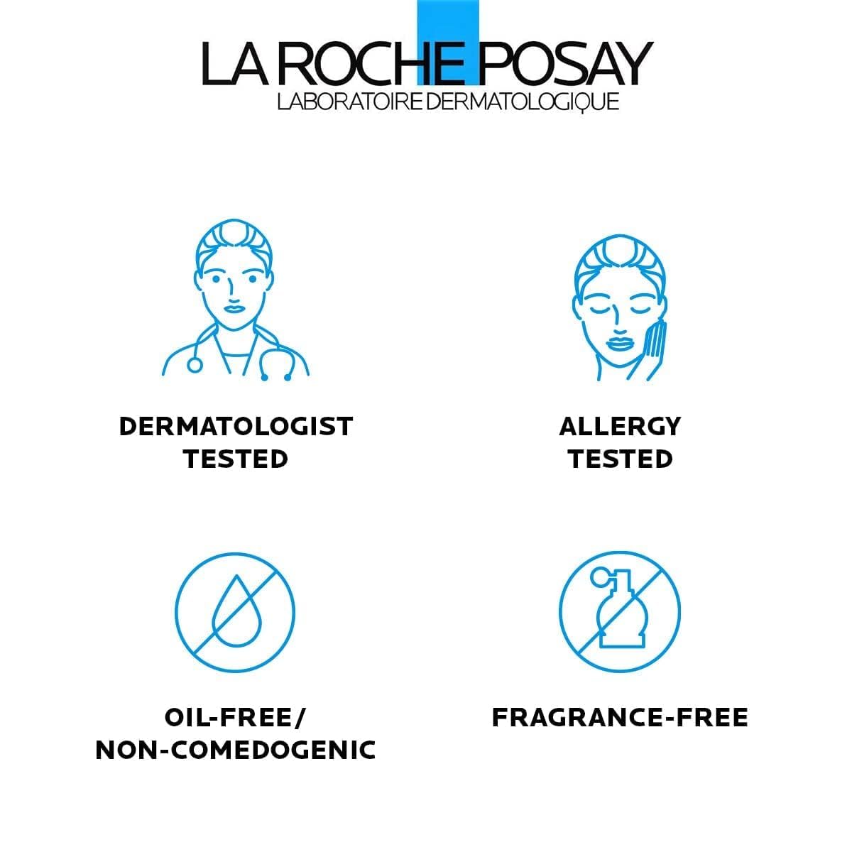La Roche-Posay Effaclar Medicated Gel Facial Cleanser, Foaming Acne Face