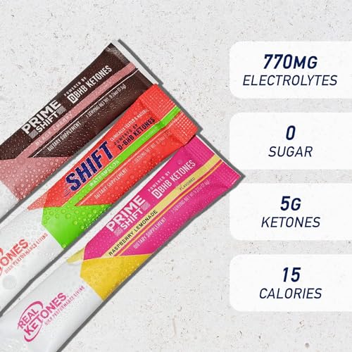 Real Ketones BHB Exogenous Ketones Drink Mix Packets Keto Electrolytes Powder