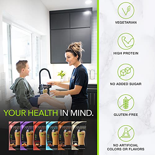 Chike High Protein Iced Coffee Sampler Pack, 20 G Protein, 2 Shots Espresso, 1 G Sugar