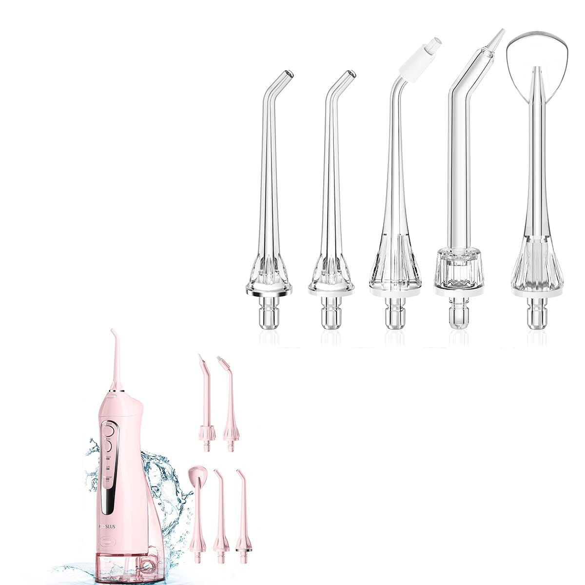 Water Dental Flosser Teeth Pick & Water Dental Flosser Tip Replacement Heads