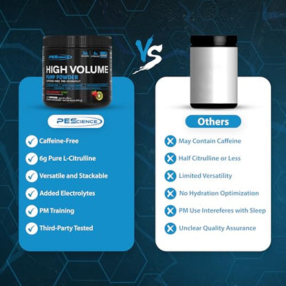 PEScience High Volume Nitric Oxide Booster Pump Pre Workout Powder, Sour Peach Candy