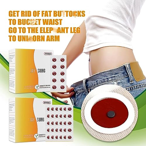 Rosarden 100Pcs Belly Patch, Toning Contouring Firming Patches, Navel Sticker, Sweatproof Patches