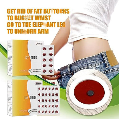 Rosarden 100Pcs Belly Patch, Toning Contouring Firming Patches, Navel Sticker, Sweatproof Patches