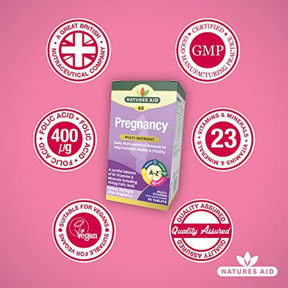 Natures Aid Prenatal Support , 60 Tablets