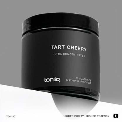 Toniiq Ultra High Strength Tart Cherry Capsules - 52,000mg 52x Concentrated Extract