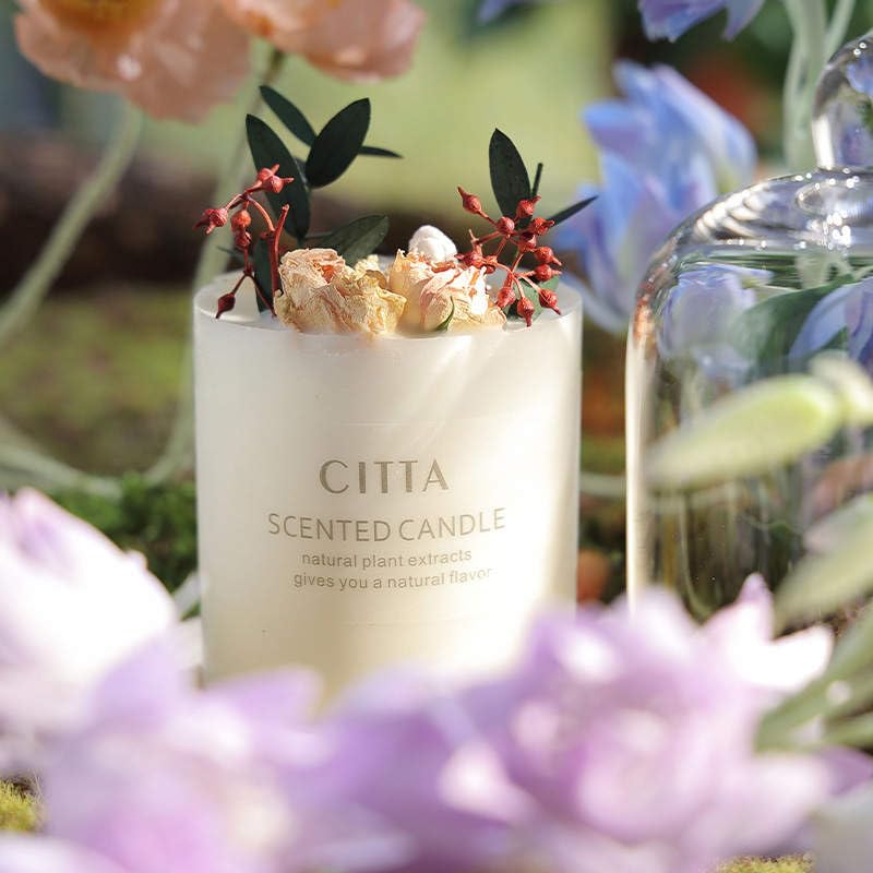 (Lemon Verbena) Luxury Scented Candles Soy Wax and Fragrance Oils Aromatherapy, Aroma Candles
