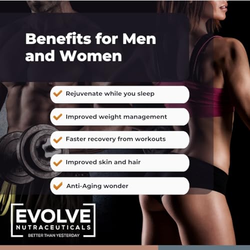 Evolve Nutraceuticals HGH Booster (150 Count) Anti-Aging, Increase Stamina and Energy