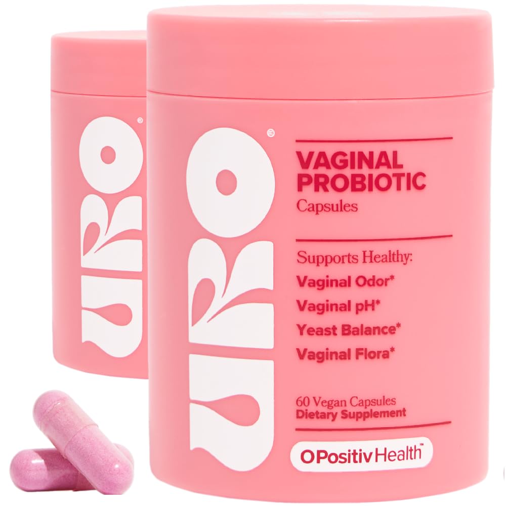 URO Vaginal Probiotics for Odor, Flora & pH Balance – 30-Day Supply