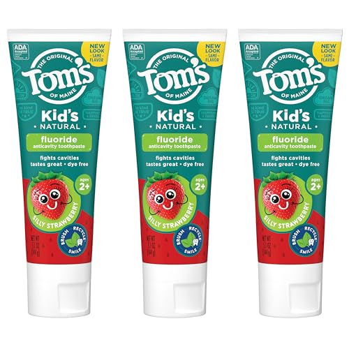 Tom's of Maine ADA Approved Fluoride Children's Toothpaste, Natural Toothpaste