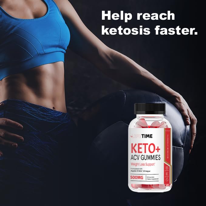 kivus Lifetime Keto Gummies - Lifetime Keto ACV Gummy (2 Pack, 120 Gummies)