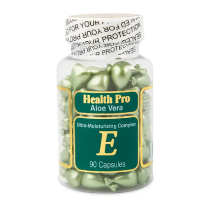 Nu-Health Aloe Vera Vitamin E Skin Oil Capsules, 90 Capsules for Face