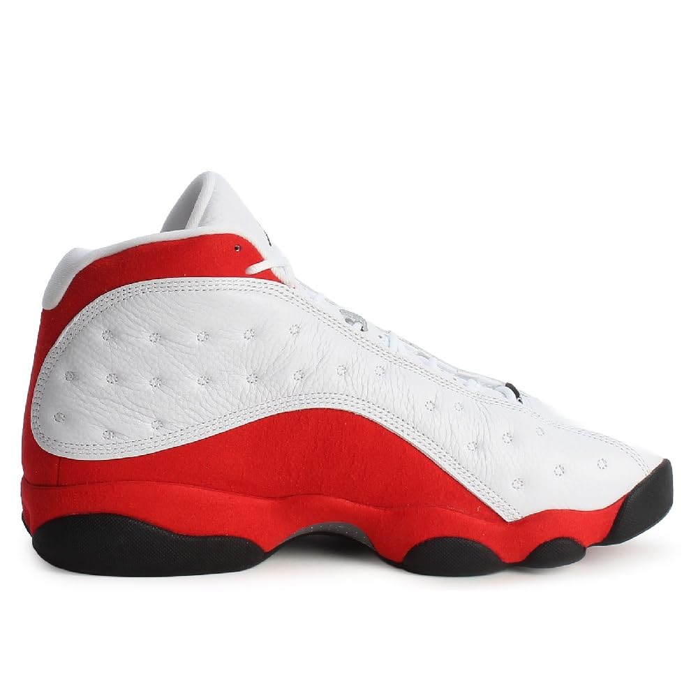 Nike Air Jordan 13 Retro White and University Red Men's Shoes (US Footwear Size System, Adult, Men, Numeric, Medium, 11)
