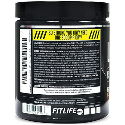 LIPORUSH NDS Nutrition XTP Thermogenic Fat Burner with L-Carnitine - Energy