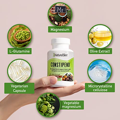 NaturalSlim Constipend - Laxative for Constipation Relief, and Colon Cleanse Supplement