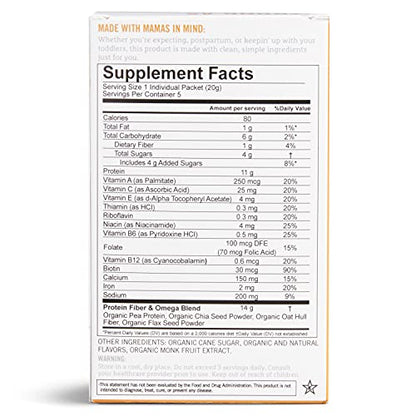 Munchkin Milkmakers Postnatal Recovery Protein Powder with Pea Protein, Lactation