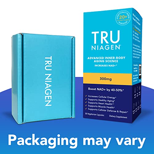 TRU NIAGEN - Patented Nicotinamide Riboside NAD+ Supplement. NR Supports