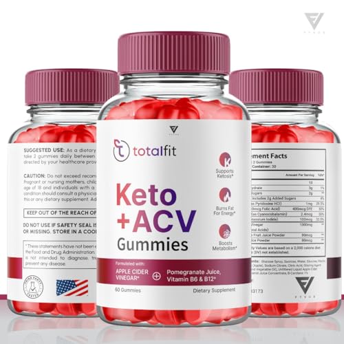 Total Fit Keto ACV Gummies Advanced Weight Loss, Totalfit Keto + ACV Apple Cider