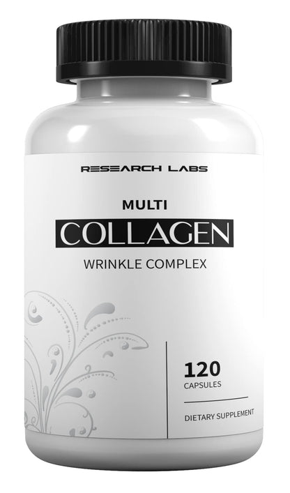 Research Labs 2 for 1 Promo 240 Collagen Pills - 6000 mg Per Day. Grass Fed Anti-Aging Support for Skin, Joints, Tendons, Bones, Hair and Nails. Paleo Friendly. Collagen Peptides Powder Supplement…