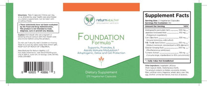 Foundation Plan – 5-Product Daily Wellness Kit with Botanical Ingredients & Phospholipids – Plant-Based, Non-GMO, USA-Made