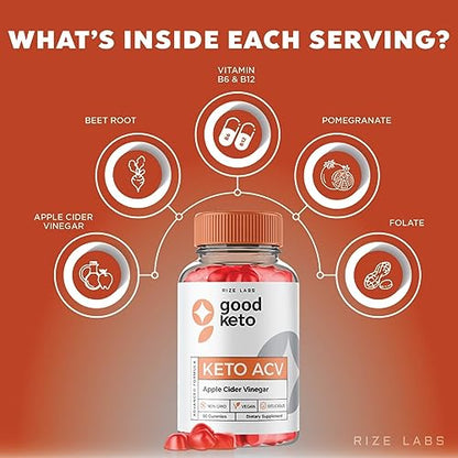 rize labs Good Keto ACV Gummies-Good Keto BHB Gummies Weight Loss-Good Keto