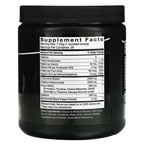 6AM Run Sprint - Pre Workout Powder for Instant Energy Boost for Cardio and Focus