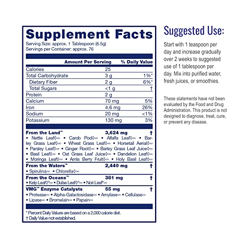 HEALTHFORCE SUPERFOODS Vitamineral Green - Mineral Supplement for Immune